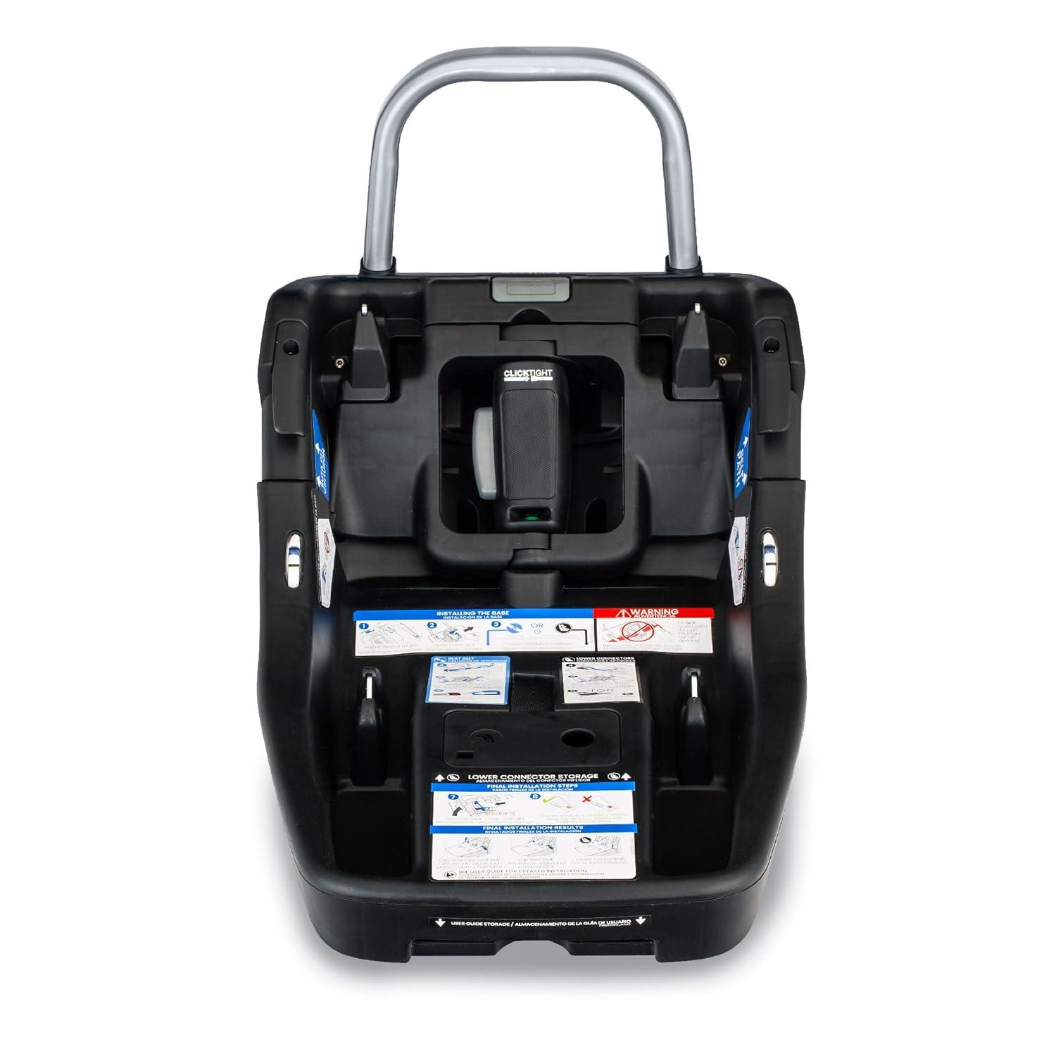 imageBritax Alpine Infant Car Seat Base with ClickTightSilverBlack