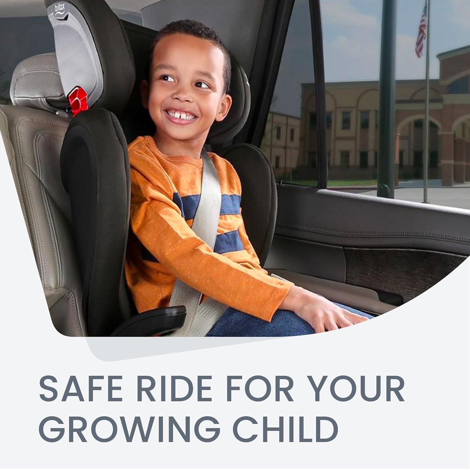 imageBritax Highpoint Backless BeltPositioning Booster Seat SafeWash Black OmbreDusk