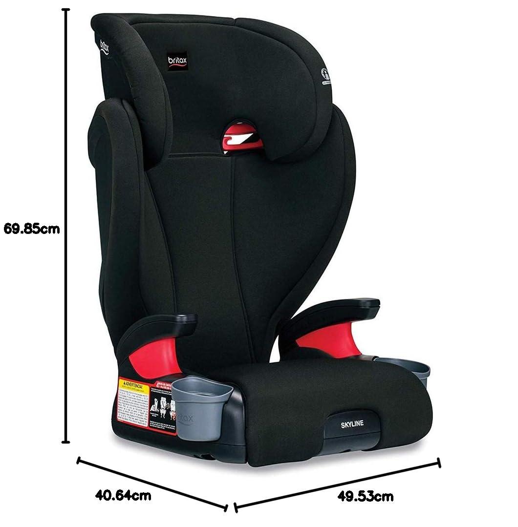 imageBritax Highpoint Backless BeltPositioning Booster Seat SafeWash Black OmbreDusk
