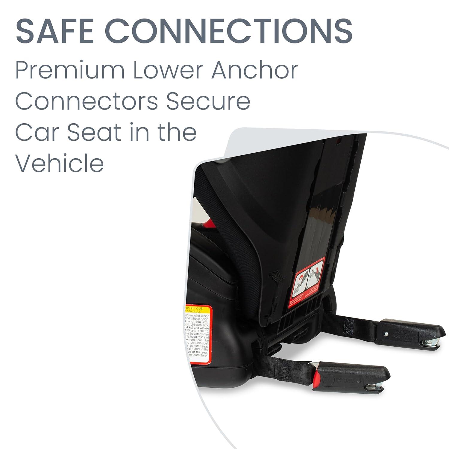 imageBritax Highpoint Backless BeltPositioning Booster Seat SafeWash Black OmbrePurple Ombre