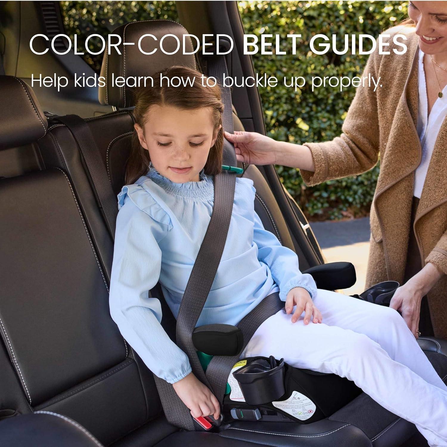 imageBritax Highpoint Backless BeltPositioning Booster Seat SafeWash Black OmbreRaven Black