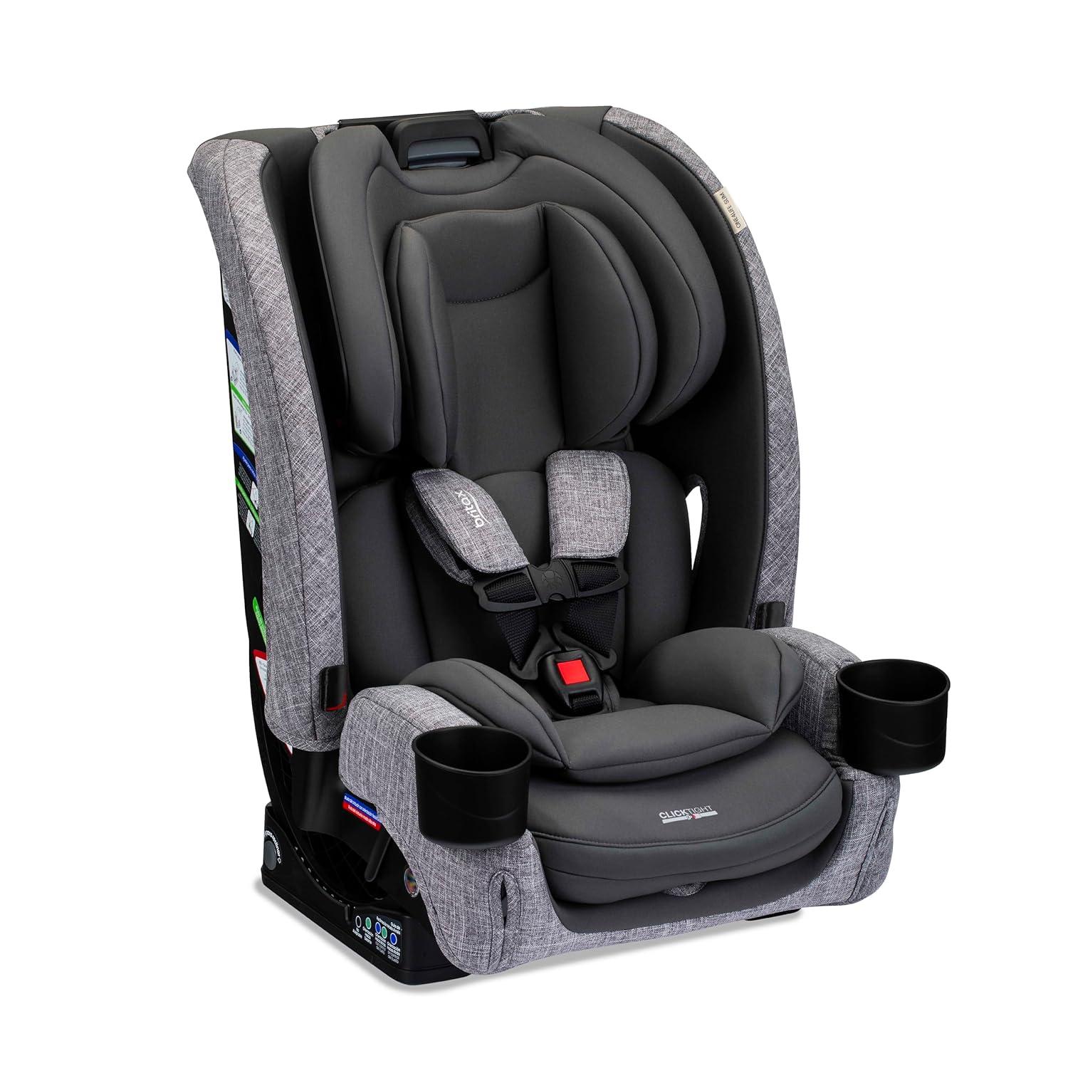 imageBritax One4Life Convertible Car Seat 10 Years of Use from 5 to 120 Pounds Converts from RearFacing Infant Car Seat to ForwardFacing Booster Seat MachineWashable Fabric Iris OnyxMineral Gray