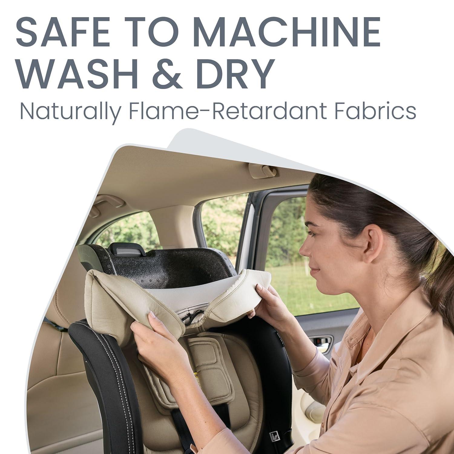 imageBritax Poplar S Convertible Car Seat 2in1 Car Seat with Slim 17Inch Design ClickTight Technology Arctic OnyxSand Onyx 20