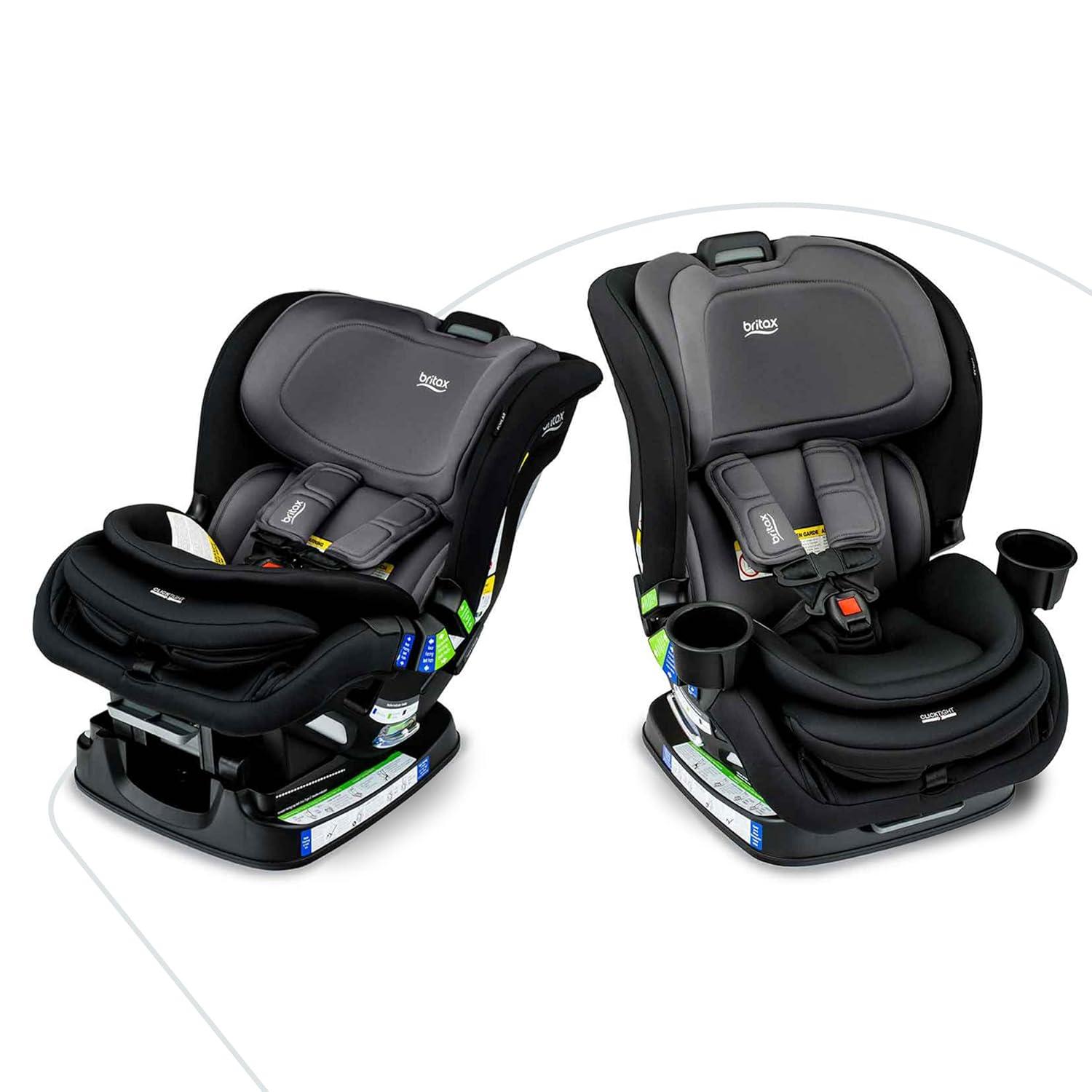 imageBritax Poplar S Convertible Car Seat 2in1 Car Seat with Slim 17Inch Design ClickTight Technology Arctic OnyxStone Onyx 20