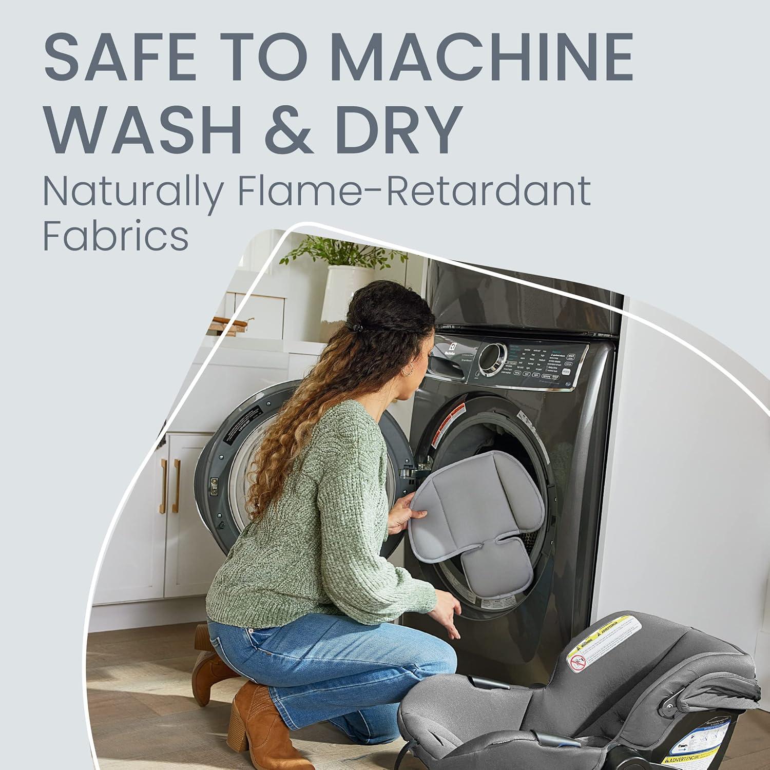 imageBritax Willow Brook Baby Travel System Infant Car Seat and Stroller Combo with Aspen Base ClickTight Technology RightSize System and 4 Ways to Stroll Navy GlacierGraphite Glacier