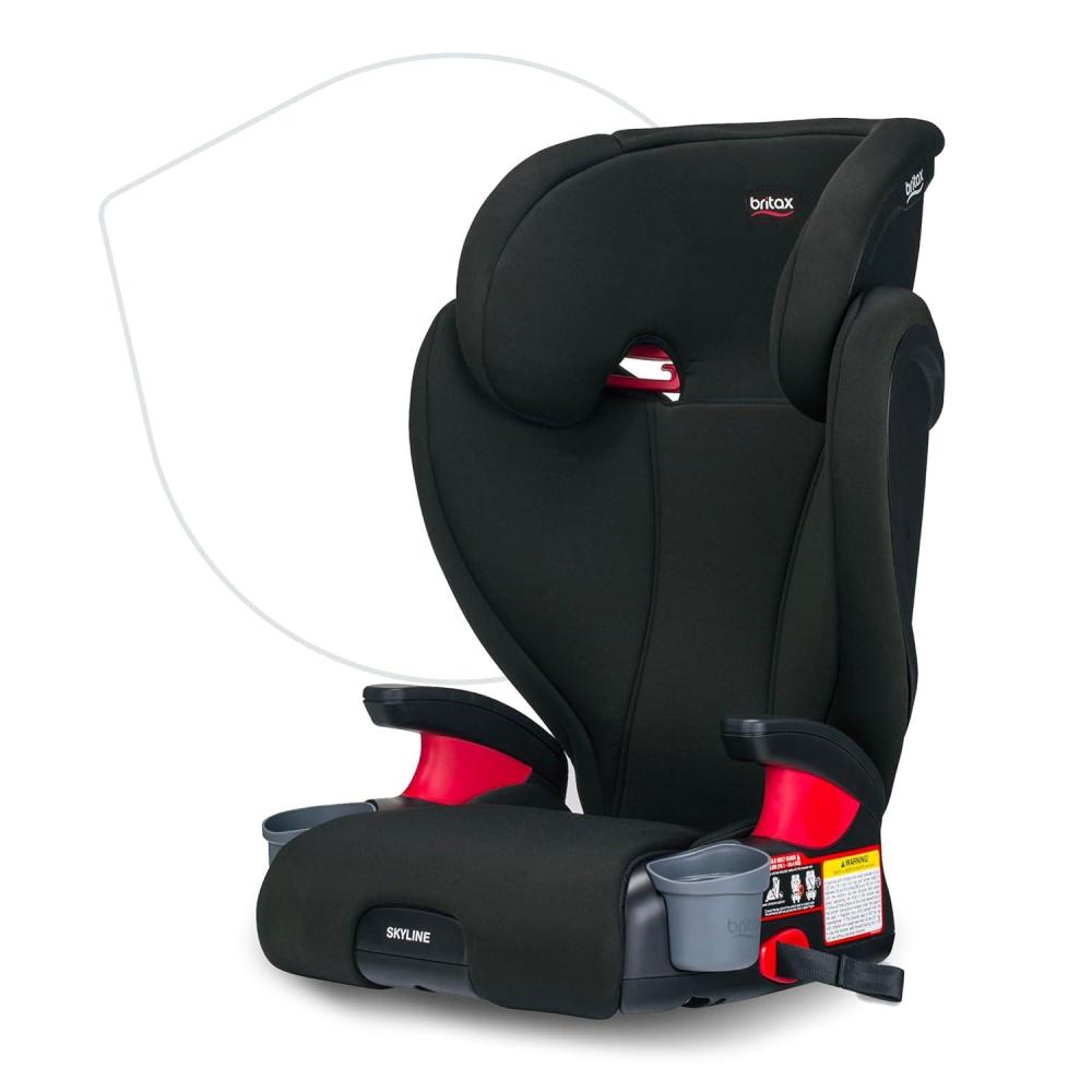 imageBritax Highpoint Backless BeltPositioning Booster Seat SafeWash Black OmbreDusk