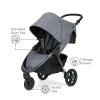 Britax B-Free Travel System with B-Safe Ultra Infant Car Seat – Birth to 65 Pounds | All Terrain Tires + Adjustable Handlebar + Extra Storage with Front Access + One Hand, Easy Fold, Vibe