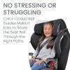 Britax Grow with You ClickTight Harness-2-Booster Car Seat, 2-in-1 High Back Booster, Black Contour(Black Contour)