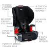 Britax Grow with You Harness-2-Booster Car Seat, 2-in-1 High Back Booster, Quick-Adjust 5-Point Harness, Mod Black(Black Contour)
