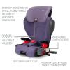 Britax Highpoint Backless Belt-Positioning Booster Seat, SafeWash Black Ombre(Purple Ombre)