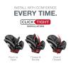 Britax One4Life ClickTight All-In-One Car Seat – 10 Years of Use – Infant, Convertible, Booster – 5 to 120 Pounds – SafeWash Fabric, Eclipse Black , 20.5 x 19.5 x 25 Inch (Pack of 1)