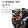 Britax One4Life Convertible Car Seat, 10 Years of Use from 5 to 120 Pounds, Converts from Rear-Facing Infant Car Seat to Forward-Facing Booster Seat, Machine-Washable Fabric, Onyx(Graphite Onyx)