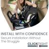 Britax Poplar S Convertible Car Seat, 2-in-1 Car Seat with Slim 17-Inch Design, ClickTight Technology, Arctic Onyx(Onyx 2.0)