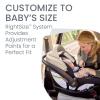 Britax Willow Brook S+ Baby Travel System, Infant Car Seat and Stroller Combo with Alpine Base, ClickTight Technology, SafeWash Insert and Cover, Jade Onyx(Sand Onyx)