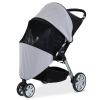 Britax B-Agile, B-Free, Pathway Single Stroller UPF 50+ Sun and Bug Cover | Full Ventilation Netting + Encloses Front and Sides of Stroller