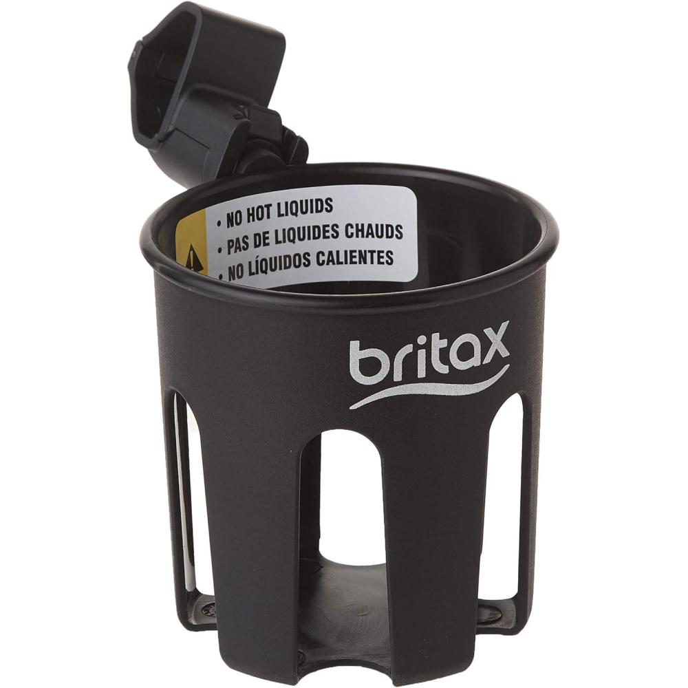 imageBritax Stroller Cup Holder Black  Compatible with Single B Agile B Free Pathway and B Lively Strollers1 Count Pack of 1