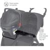 Britax B-Lively Double Stroller Infant Car Seat Adapter & Child Tray Kit
