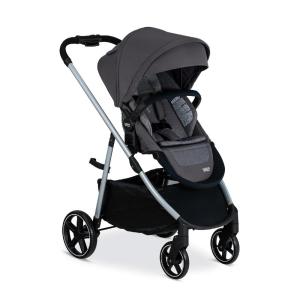 Britax Willow Grove SC Baby Travel System, Infant Car Seat and Stroller Combo with Alpine Base, ClickTight Technology, SafeWash, Pindot Iris(Pindot Stone)